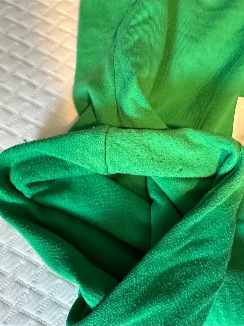 Green "Love Pink" Graphic Sweat Pants - Picture 3 of 4